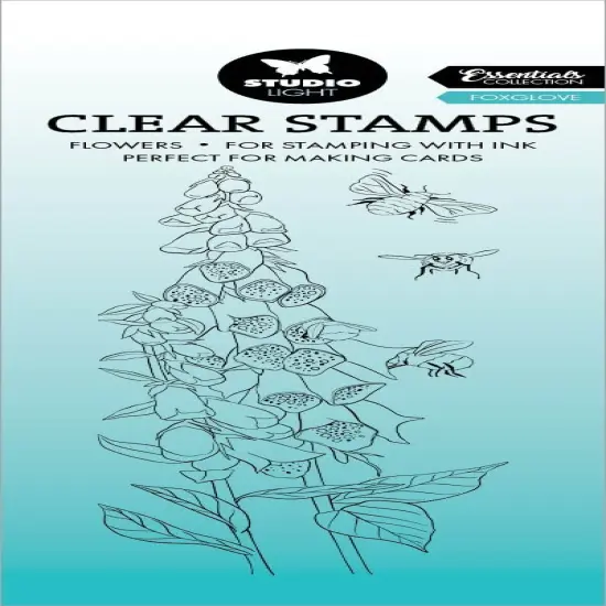 Studio Light Essentials Clear Stamps-Nr. 586, Fox Glove {1}
