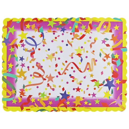 Confetti Party Paper Placemats - 1,000 Count {2}