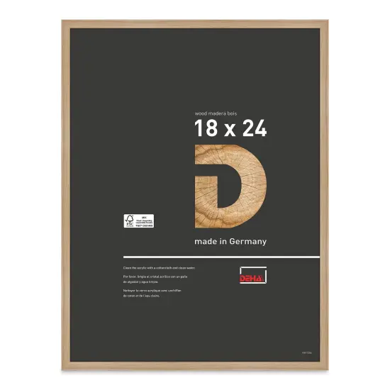 Deha Design Fontana Wood Frame - Natural Oak, 18" x 24" {1}
