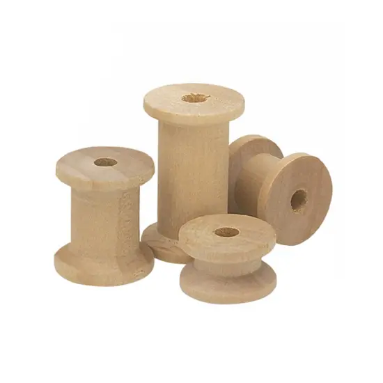 Dixon Wooden Craft Spools - 144 Pieces {3}