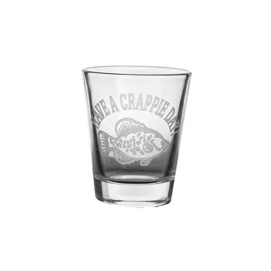 2oz Have a Crappie Day Shot Glass {1}