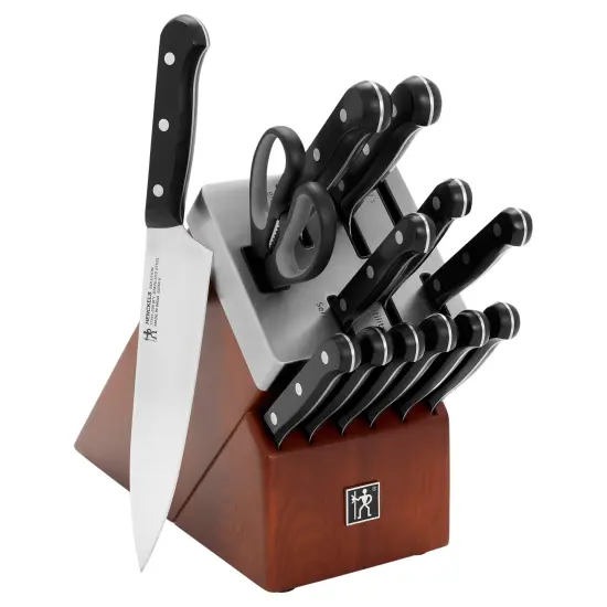 HENCKELS Solution Self-Sharpening Knife Block Set {3}