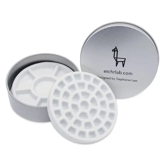 Etchr Lab Travel Mini Porcelain Palette, 37 Wells {1}