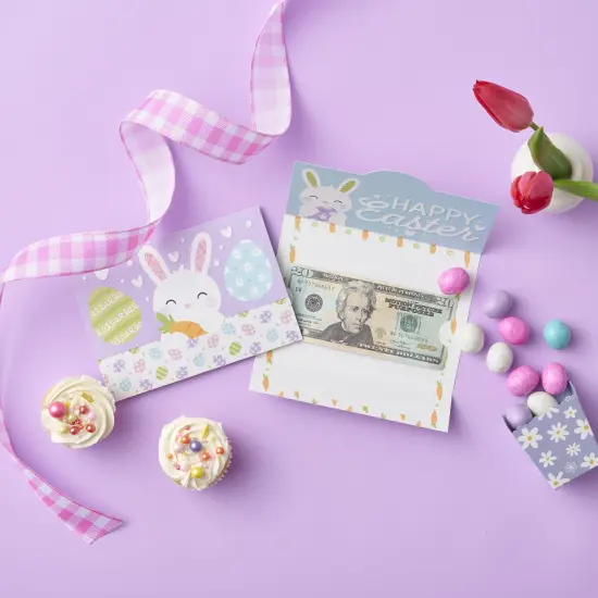 Big Dot of Happiness Spring Easter Bunny - Happy Easter Party Money and Gift Card Holders - Set of 8 {3}