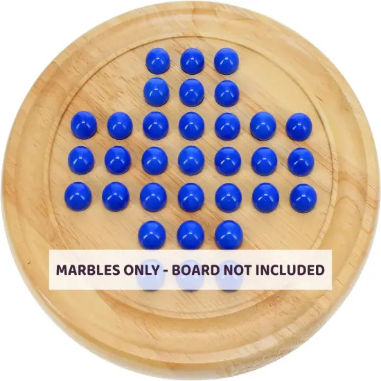WE Games Replacement Glass Marbles for Solitaire {3}