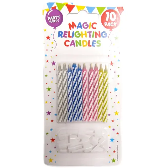 Best Birthday Candles 2 1/2 inches tall by 1/4-inch-wide | Sparkle & Shine The Birthday Candle Haven | Raheev&reg; {4}