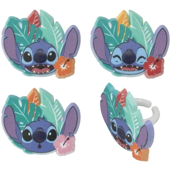 Disney's Stitch 'Ohana Energy Cupcake Rings 24ct {1}