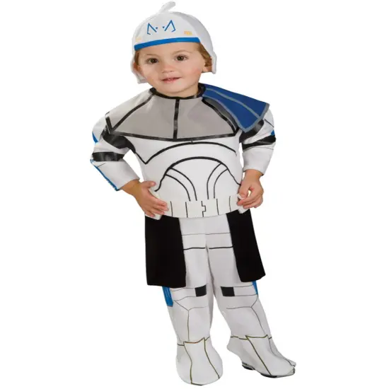 Star Wars Clone Wars Captain Rex Clone Trooper Romper Costume {1}