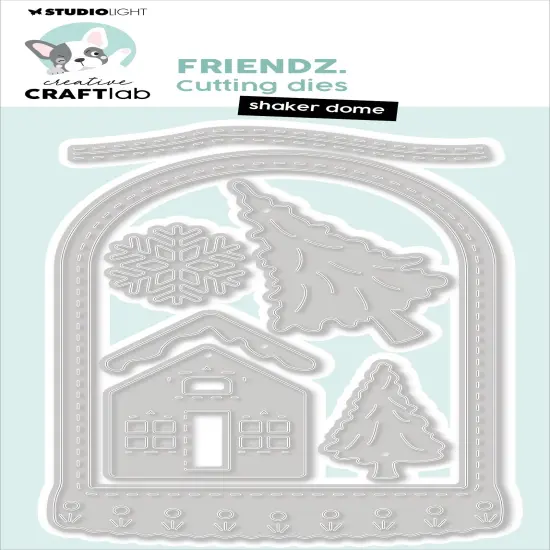 Studio Light Friendz Cutting Dies-Nr. 758, Shaker Dome {1}