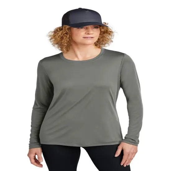 Sport-Tek&reg; Long Sleeve T-shirts For Adult's Black {5}