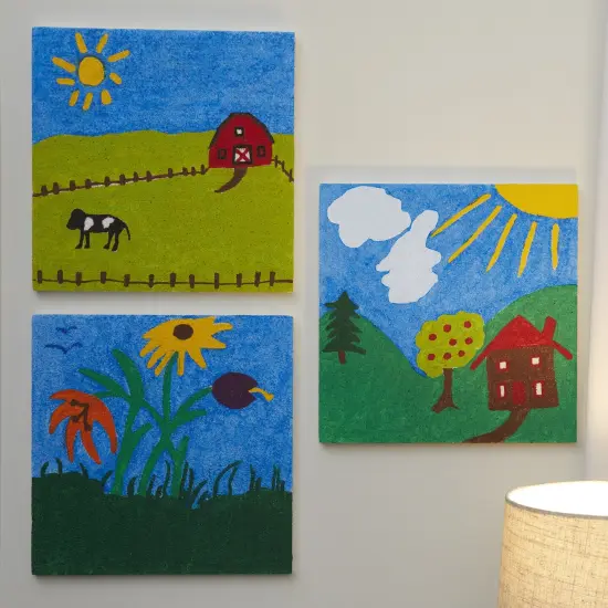 FloraCraft SmoothFoM Block Bulk Pack-11.9"X11.9"X0.6" {4}