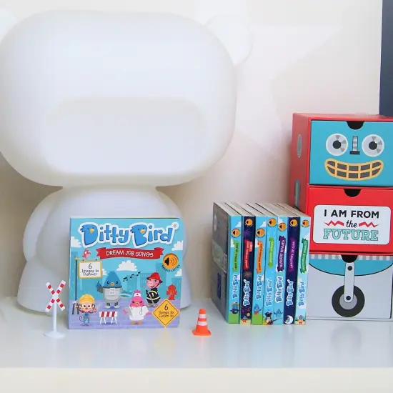 Ditty Bird Ditty Bird Nature and Career Song Books - Set of 2 {7}