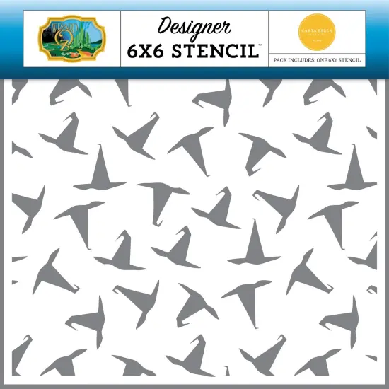 Wizard Of Oz Stencils 6"X6"-Wicked Witch Hat {1}