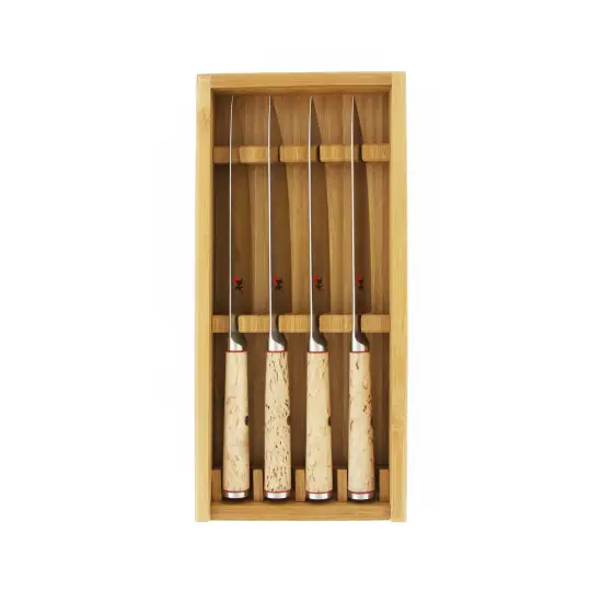 Miyabi Birchwood SG2 4-pc Steak Knife Set {4}