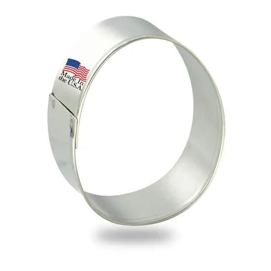 Egg Cookie Cutter - Made in the USA &ndash; By CookieCutter.Com Cookie Cutters Tin Plated Steel Egg Cookie Mold (2.25 Inch) {1}