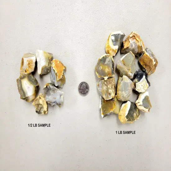 Yellow Carnelian Agate Crystals - Raw Rough Stones Bulk {4}
