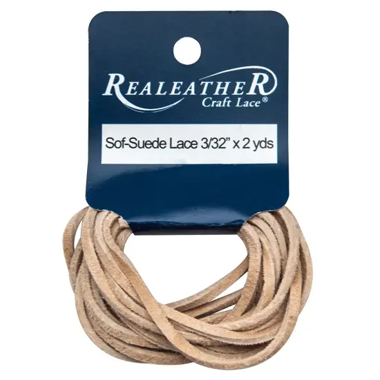 Realeather(R) Crafts Sof-Suede Lace 3/32"X2yd {1}