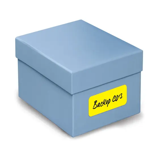 Avery Multipurpose Labels, Removable, Assorted Neon, 1 x 2.625 Inches, Pack of 360 (6479) {3}