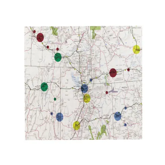 Avery See-Through Color-Coding Removable Labels, 3/4 Inch Round Labels, Assorted Translucent Colors, Non-Printable, 1,015 Dot Stickers Total (5473) {5}