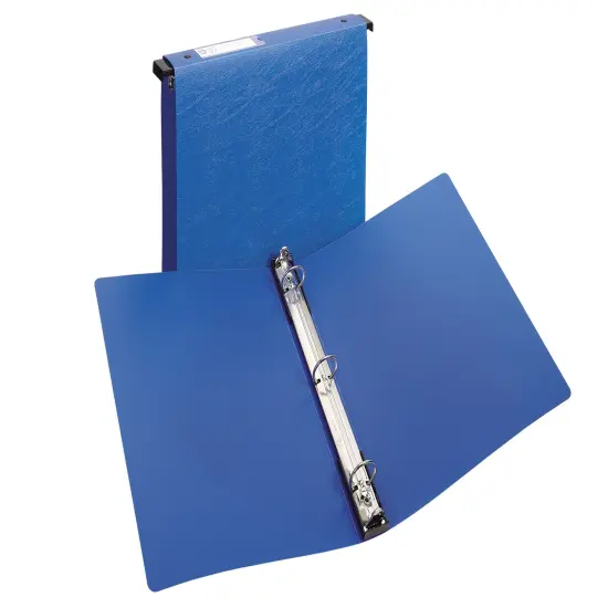 Avery Hanging Storage 3 Ring Binder, 1" Round Rings, 1 Blue Binder (14800) {1}