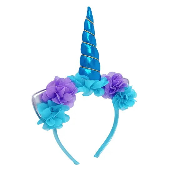 Wrapables Unicorn Headband, Cosplay Costume Party Headwear for Women and Kids {3}