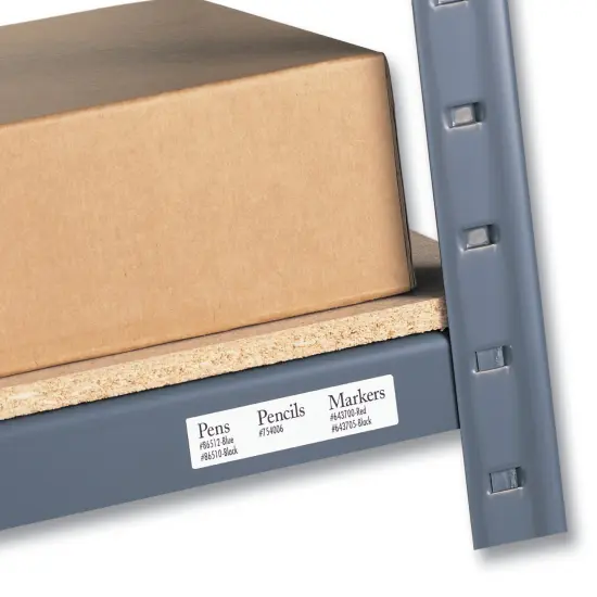 Avery Durable ID Labels, Permanent Adhesive, 5/8" x 3", 1,600 Labels (6577) {4}