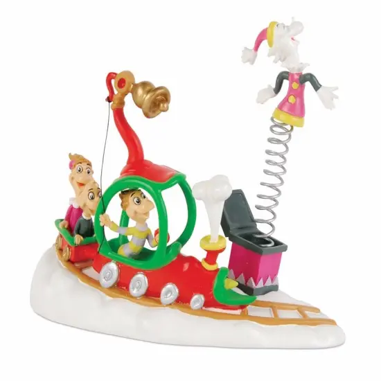 Department 56 Department 56 Dr Seuss The Grinch Whos With Their Toys Christmas Figurine #4020717 Red {1}