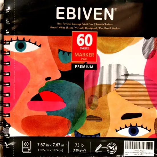 EBIVEN Premium Marker Paper Pad {1}