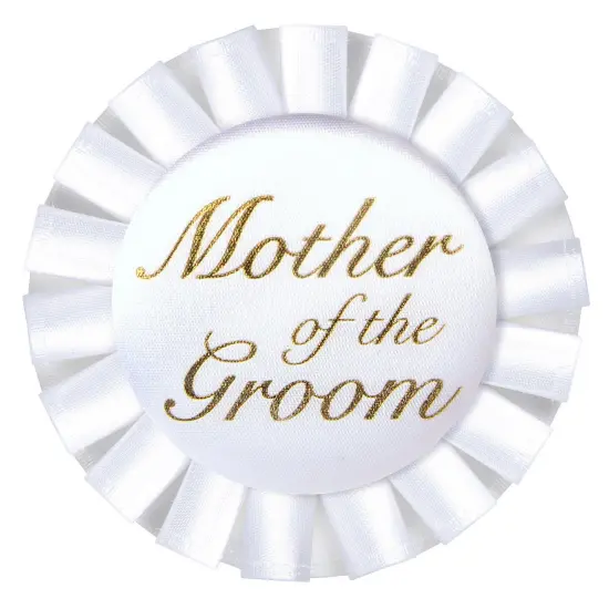 Mother Of The Groom Satin Button (Pack of 12) {1}