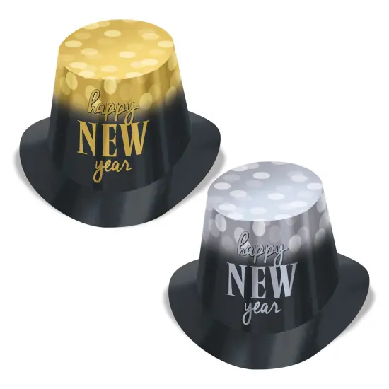 New Year Lights Hi-Hats, (Pack of 25) {1}
