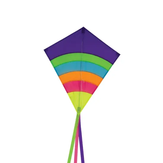 In the Breeze 3304 - Neon Arch 27 Inch Diamond Kite - Single Line - Includes Kite Line and Bag {1}