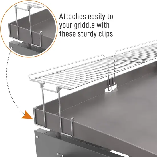Yukon Glory Griddle Warming Rack: 36" {4}