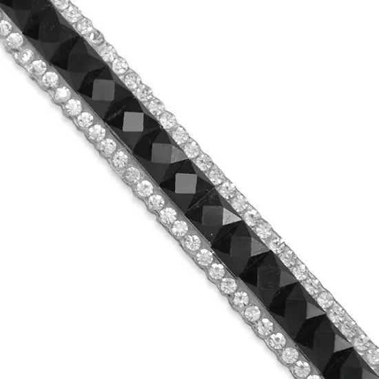 3/8" Hot Fix Rhinestone, Versatile, Banding Trim, 5-Yard Cut {1}