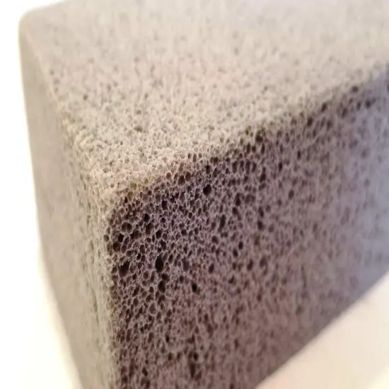 Grill Cleaning Block - Non-Slip Grip Natural Pumice Stone BBQ / Flat Top Griddle Cleaner Brick {3}