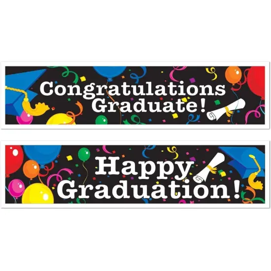 Graduation Banners (Pack of 12) {1}