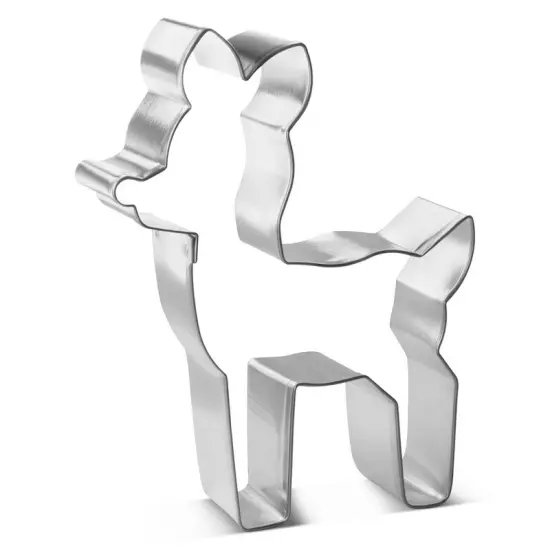 Fawn Deer Cookie Cutter 4.25 in, CookieCutter.com, Tin Plated Steel, Handmade in the USA {1}