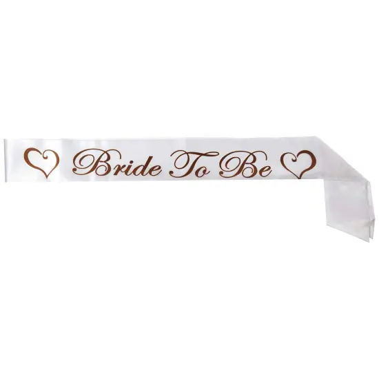 Bride To Be Satin Sash (Pack of 6) {1}