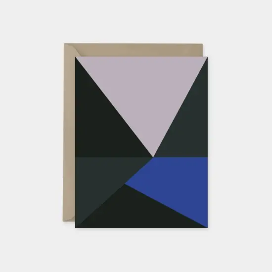 Color Block Multi-Card Set Modern Blank {5}