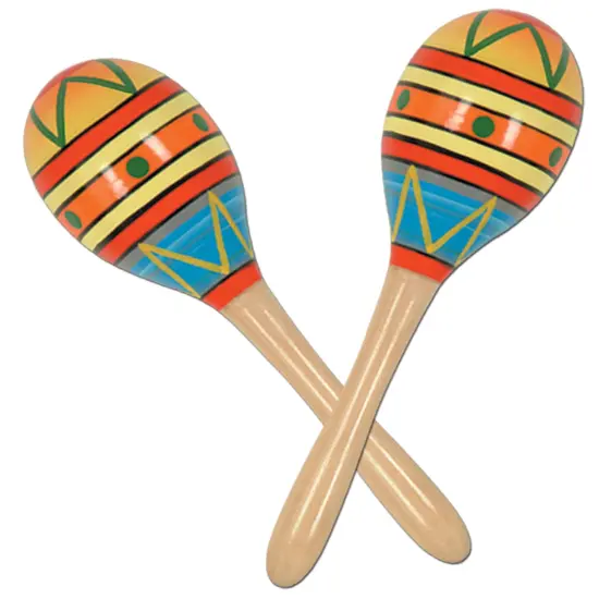 Fiesta Fun Party Maracas (Pack of 12) {1}
