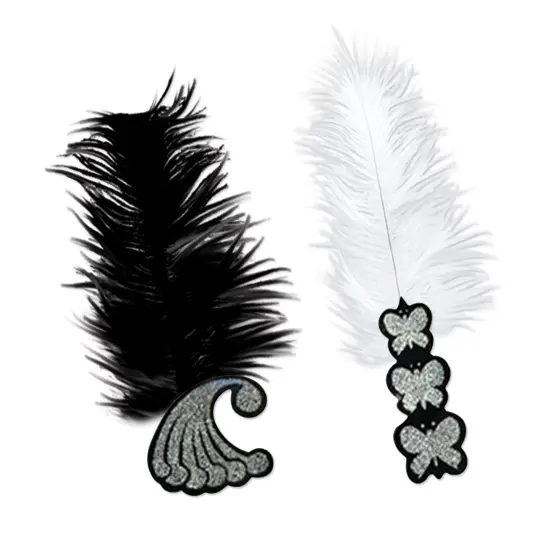 Black & White Roaring 20's Tiaras (Pack of 50) {1}