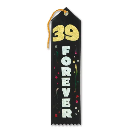 39 Forever Award Ribbon (Pack of 6) {1}