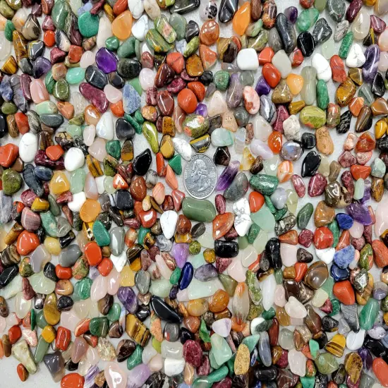 X-Small Tumbled Stones Mix from South Africa {3}