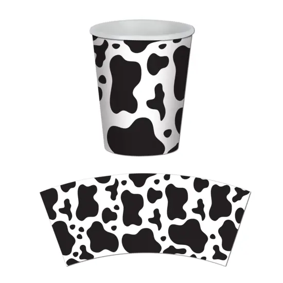 Cow Print Beverage Cups (Pack of 12) {1}