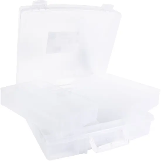 We R Washi Translucent Plastic Storage Bin-14"X13"X4.375" Case {3}