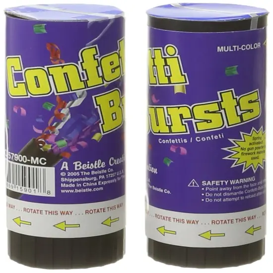 Pkgd Confetti Bursts (Pack of 12) {1}