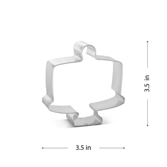 Cake Stand Cookie Cutter 3.5 in, CookieCutter.com, Tin Plated Steel, Handmade in the USA {2}