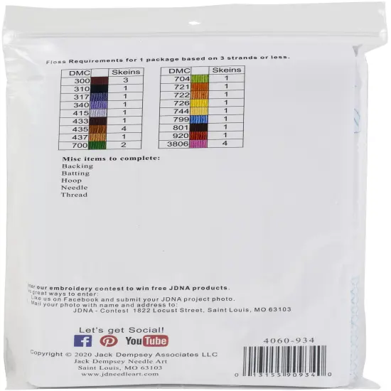 Jack Dempsey Stamped White Quilt Crib Top 40"X60"-Deer & Friends {3}