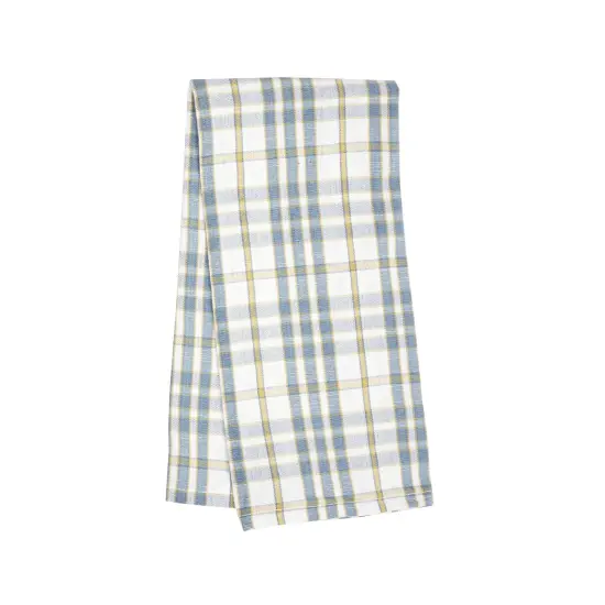 Simmons Plaid Handwoven 100% Cotton Kitchen Dishtowel All Seasons {1}