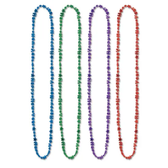 Bulk Happy New Year Beads-Of-Expression (Pack of 144) {1}