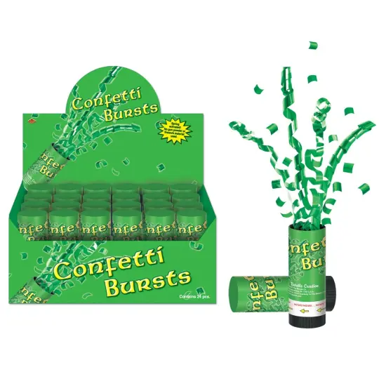 St Patrick'S Day Confetti Bursts (Pack Of 24) {1}